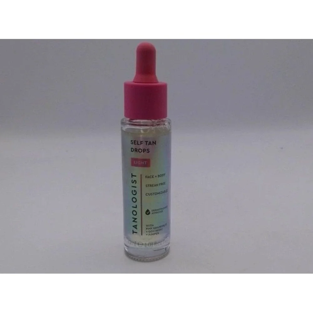 Tanologist Sunless Tanning Drops - Light, 1 Fl Oz, BRAND NEW